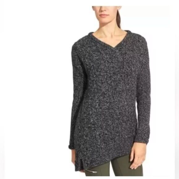 Athleta Sweaters - Athleta Northern Lights Cashmere Blend Sweater ex small Asymmetrical oversized